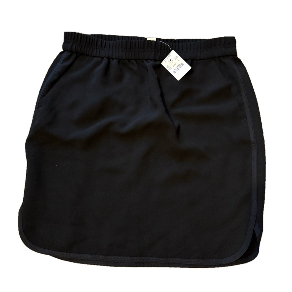 NWT J Crew Black Women's Skirt